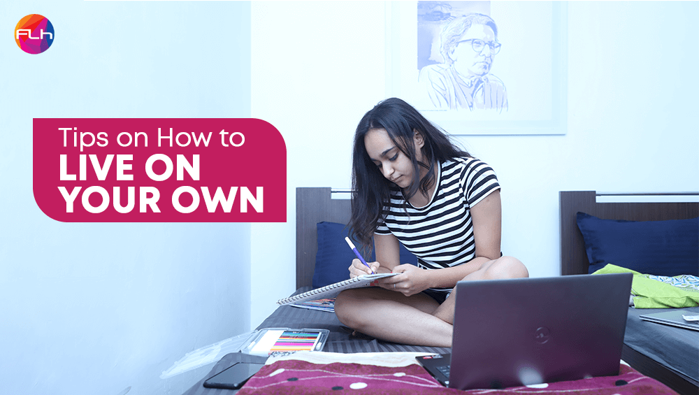 Image with text how to Live on Your Own | FLH